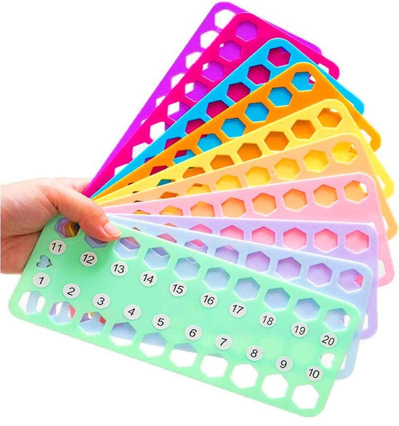 Hyamass 10-Pack Embroidery Floss Organizer Cards - Durable Cross Stitch Thread Holders Storage Tool, Portable Craft Storage for Sewing/Needlework Projects - Image 1